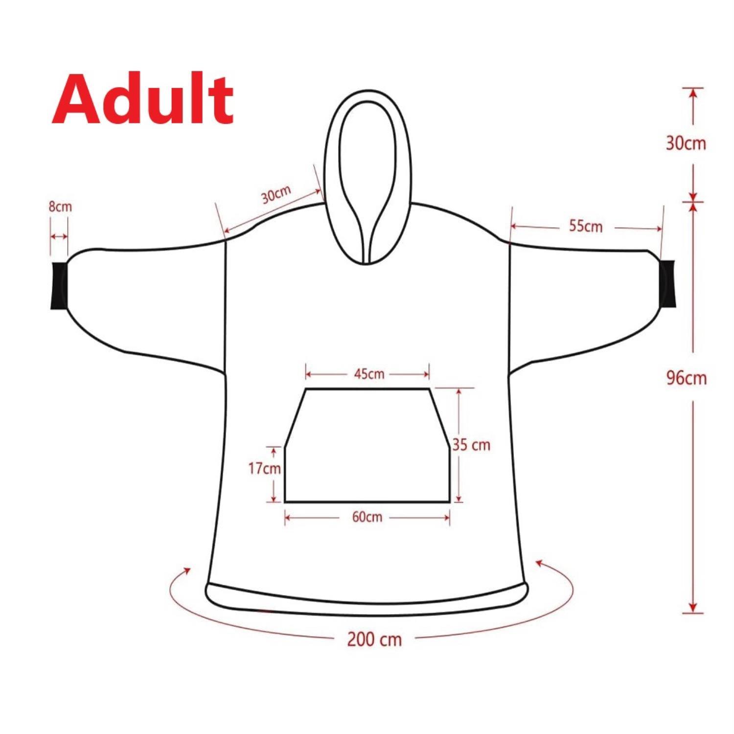 snug hoodie adult size chart - Avatar The Last Airbender Gifts