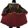 Fire Nation Avatar AOP Hooded Cloak Coat NO HOOD Mockup - Avatar The Last Airbender Gifts
