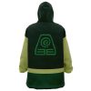 Oodie Oversized Blanket Hoodie back 10 - Avatar The Last Airbender Gifts