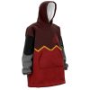 Oodie Oversized Blanket Hoodie front right 11 - Avatar The Last Airbender Gifts