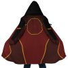 Red Lotus Avatar AOP Hooded Cloak Coat MAIN Mockup - Avatar The Last Airbender Gifts
