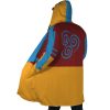 The Last Airbender Avatar AOP Hooded Cloak Coat SIDE Mockup - Avatar The Last Airbender Gifts
